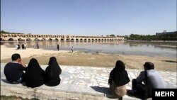 عکس از آرشیو. نمایی از اصفهان