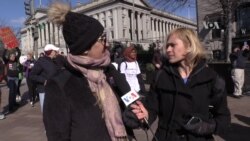 Estudiantes en DC protestan y exigen control de armas