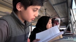 Mobile Library Promotes Reading Among Kabul Children