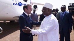 Perezida Emmanuel Macron yasuye ingabo ziyobowe n’iz’Ubufaransa mu Burengerazuba bw’Afurika