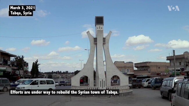 Rebuilding Efforts Continue in Former IS Stronghold in Syria