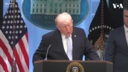 کنفرانس خبری دوشنبۀ دونالد ترمپ، رییس جمهور ایالات متحده