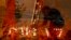 Candlelight prayers are prepared for victims of the Malaysia Airlines Flight 17 at a church outside Kuala Lumpur, Malaysia. The jetliner was carrying 298 people when it was shot down over eastern Ukraine on Thursday.