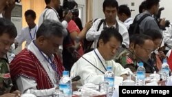 ABSDF peace meeting in Yangon. August 10, 2013