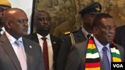 President Masisis and President Mnangagwa ...