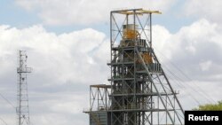 FILE - Anglo American Platinum's Thembelani mine near the mining town of Rustenburg, northwest of Johannesburg. 