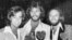 The British pop group the Bee Gees, from left, Robin Gibb, Barry Gibb and Maurice Gibb