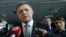 Robert Fico chairman of the SMER-Social Democracy addresses media after a TV debate after Slovakia's general elections in Bratislava, Slovakia, March 6, 2016. 