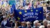 Pro-EU Demonstrators Rally in London Against Brexit, Despite Terrorism Threat