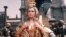 This May 8, 1962 file photo shows actress Elizabeth Taylor on the set of the movie "Cleopatra."
