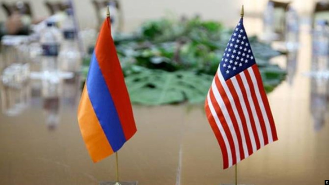 Armenian US Flags