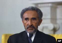 Emperor of Ethiopia Haile Selassie at the White House in Washington on Oct. 25, 1970.