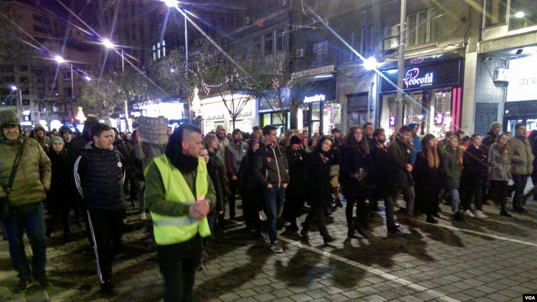 Protestna šetnja 1 od 5 miliona u Beogradu, 23. novembra 2019.