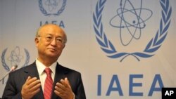 국제원자력기구(IAEA) 아마노 유키야 사무총장. (자료사진)