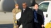 U.S. Secretary of Defense Lloyd Austin walks to board a helicopter upon his arrival at the Osan Air Base in Pyeongtaek, South Korea Jan. 30, 2023. 