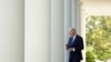 U.S. President Joe Biden walks to the Rose Garden of the White House in Washington on Nov. 7, 2024.