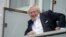 Britain's former Foreign Secretary Boris Johnson attends the fifth cricket test match of a five match series between England and India at the Oval cricket ground in London, Sept. 8, 2018. 