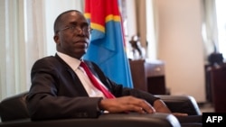 Augustin Matata Ponyo Mapon, Ministre wa yambo ya RDC, na Kinshasa, 13 avril 2015.