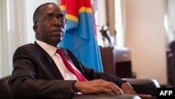 Augustin Matata Ponyo Mapon, Ministre wa yambo ya RDC, na Kinshasa, 13 avril 2015.