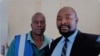 Nunurai Jena (l) arrested and (r) lawyer Kudzai Shoko