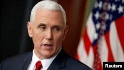 Wakil Presiden Amerika, Mike Pence (foto: dok).