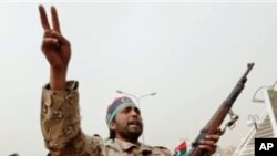 Libyan rebel fighter