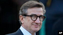 FILE - Serhiy Taruta, governor of the Donetsk region.