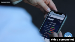 Akademi kepolisian di negara bagian Washington telah memasukkan"pelatihan otak" ke dalam kurikulumnya. (Foto: video screengrab)