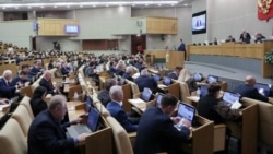 Sidang majelis rendah parlemen Rusia (Duma) di Moskow (foto: dok). 