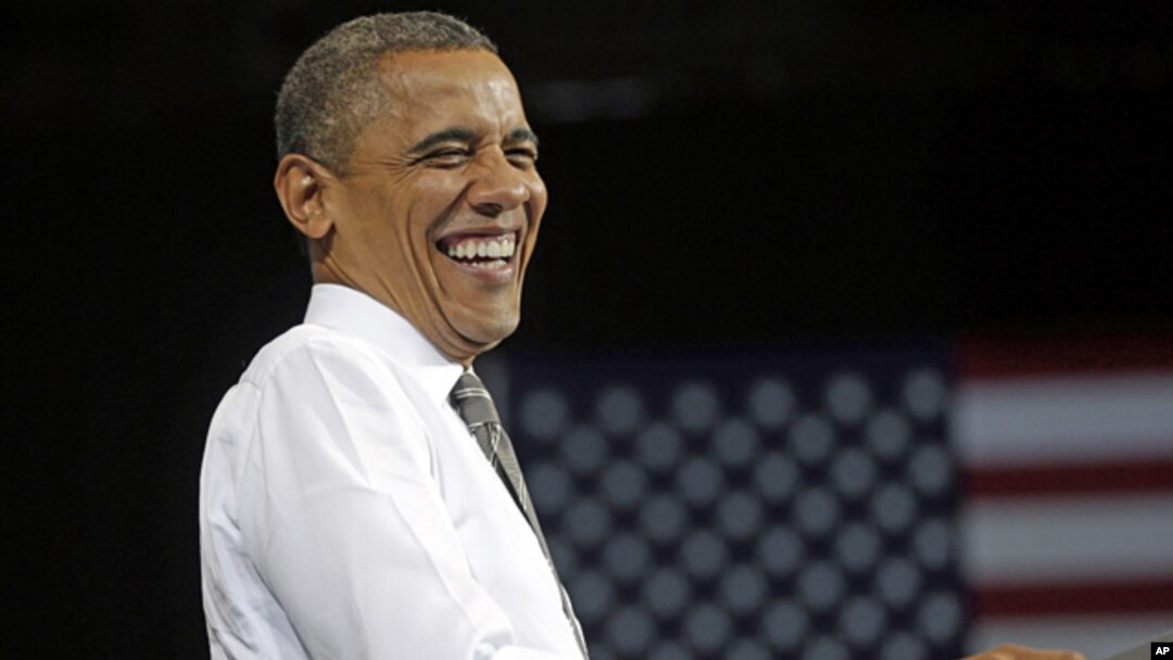 President Barack Obama speaks at a campaign event at Kent State University in Ohio, Sept. 26, 2012.