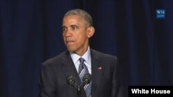 Perezida w'Amerika Barack Obama