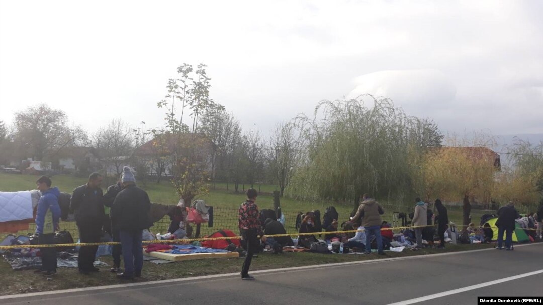 Bosnia and Herzegovina - Migrants in Bihac. 23. October 2018