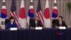 奥巴马：美日韩合作对抗朝鲜
