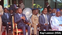 Inauguration de la nouvelle aérogare de Lomé au Togo avec la présence du président Faure Gnassingbé.