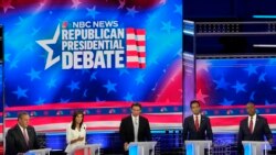 Los aspirantes republicanos a la nominación presidencial 2024 se enfrentaron en el tercer debate en Miami.