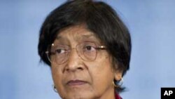 U.N. High Commissioner for Human Rights, Navi Pillay (file photo)