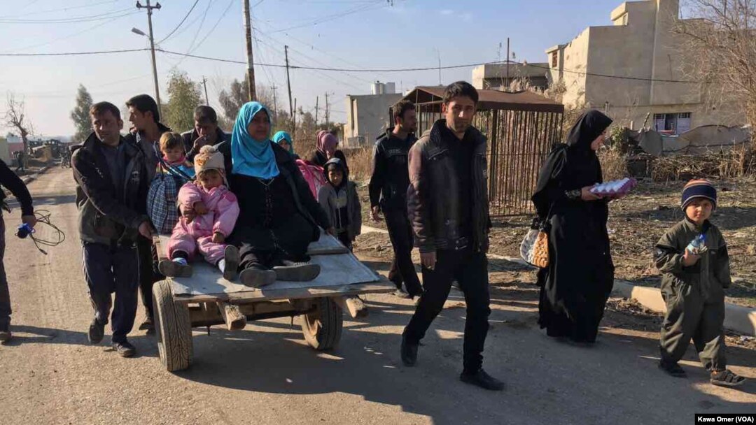 Wasu Falasdinawa a yankin Zirin Gaza