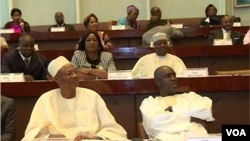 Cameroon lawmakers deliberate at the National Assembly, in Yaounde, Cameroon, April 8, 2017. Parliamentarians have been unable to effectively address tensions between the country's francophone and anglophone communities. (M.E. Kindzeka/VOA)