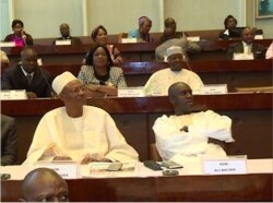 FILE - Cameroon lawmakers deliberate at the National Assembly, in Yaounde, Cameroon, Apr. 8, 2017. (Moki Edwin Kindzeka/VOA)