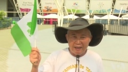 王献极称坚决将台湾旗带入世大运会场原声视频