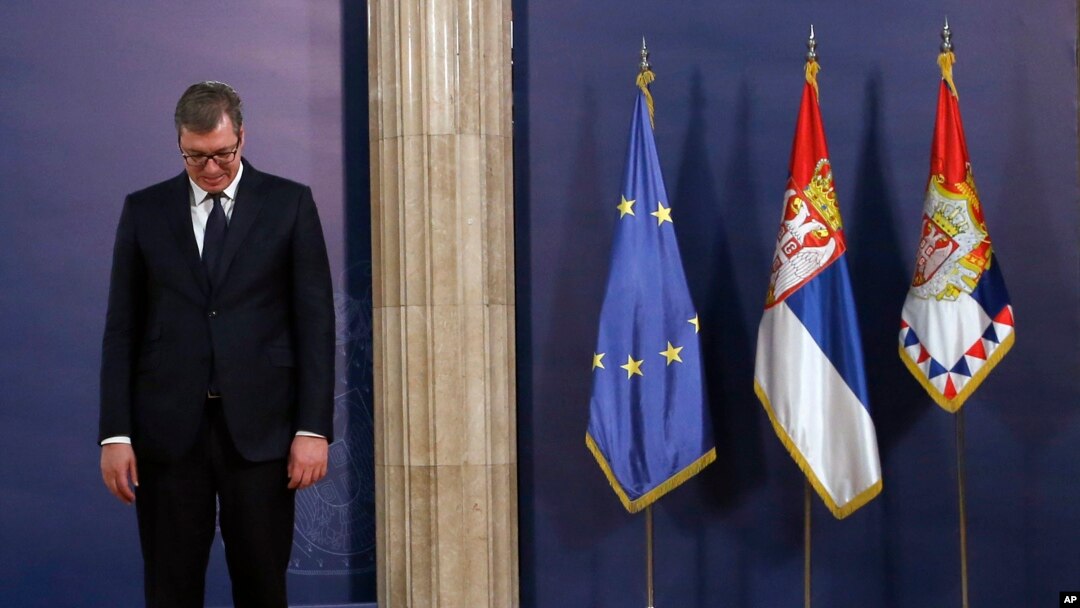 ARHIVA - Predsednik Srbije Aleksandar Vučić u novemebru 2018. (Foti: AP/Darko Vojinović)