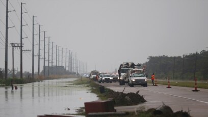 Lũ lụt ở Louisiana sau khi bão ập vào tháng Bảy năm 2019. (Ảnh minh họa)