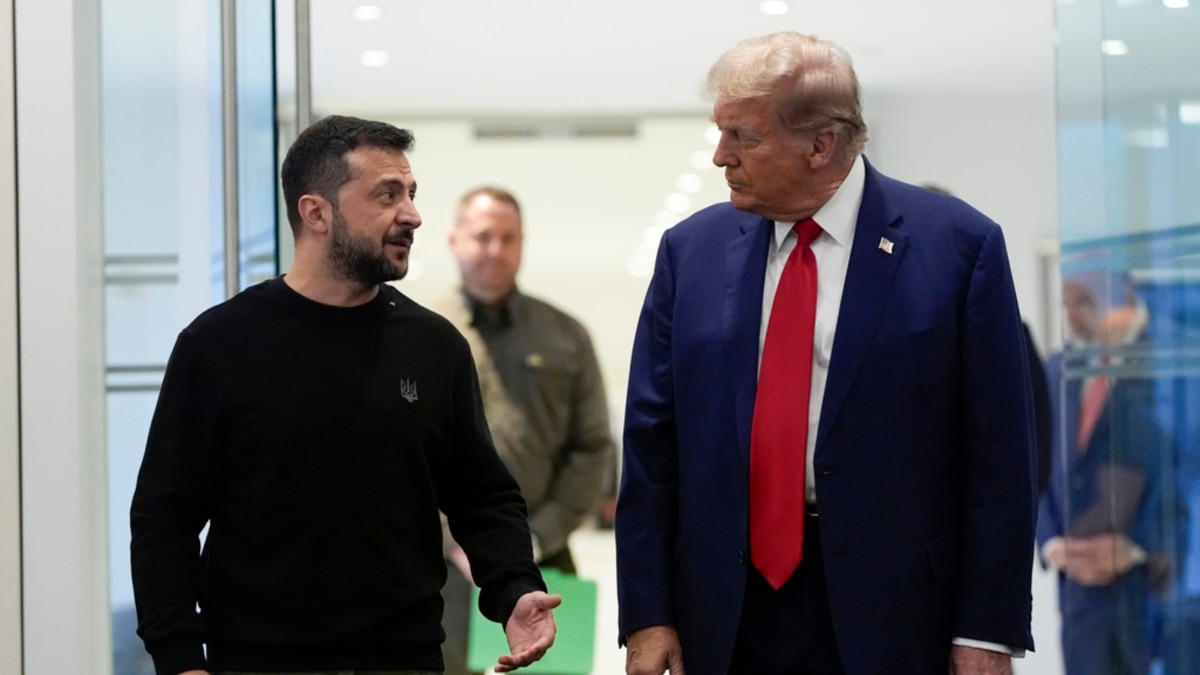 Trump and Zelensky meet in New York at the Ukrainian-American youth summit