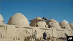 The Ismamyt Ata monument in Turkmenistan is being restored with the help of the U.S. Ambassadors Fund for Cultural Preservation.