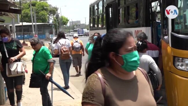 Primer reajuste económico para atender el COVID-19 en Nicaragua 