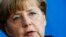 German Chancellor Angela Merkel, Berlin, Germany, Wednesday, Feb. 25, 2015. 