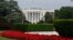 View of the White House and South Lawn fountain in Washington May 28, 2013. 