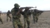 Members of Cameroon's Rapid Intervention Battalion train in Maroua, June 11, 2019. 