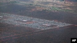 Foto dari udara sebagian dari wilayah Dadaab, Kenya Utara, yang menjadi kemah pengungsi terbesar di dunia (Foto: dok). 