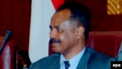 Le président érythréen Issaias Afeworki à Khartoum , Soudan, le 12 novembre 2008. 